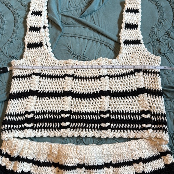 NWOT Free People Donni Crochet Set - Picture 11 of 12